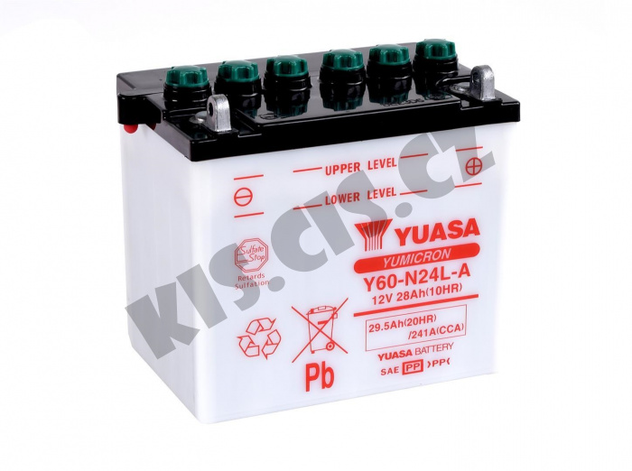 Akumulátor YUASA Y60-N24L-A (12V/28Ah)