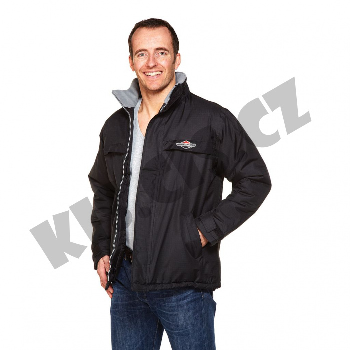 Bunda nepromokavá černá - XL