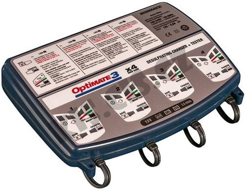 Nabíječka akumulátoru OptiMate 3 x 4 Quad Bank