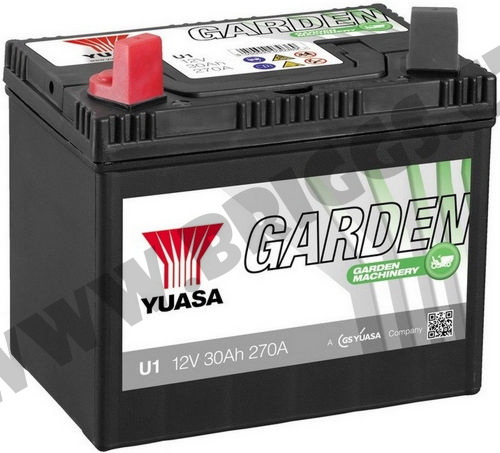 Akumulátor Yuasa Garden 12V 30Ah