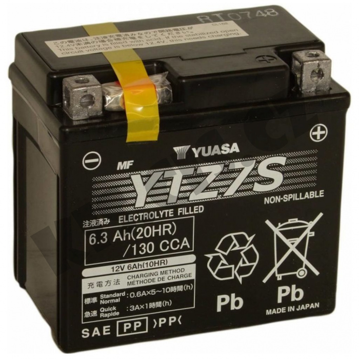 Akumulátor bezúdržbový 12V 6Ah